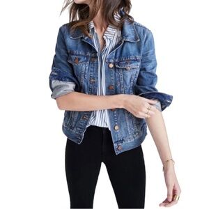 Madewell Vintage Wash Indigo Denim Jacket